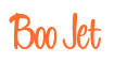 Rendering "Boo Jet" using Bean Sprout
