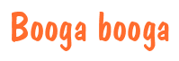 Rendering "Booga booga" using Dom Casual
