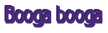 Rendering "Booga booga" using Beagle