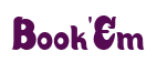 Rendering "Book'Em" using Candy Store
