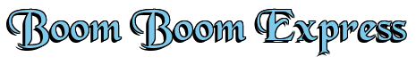 Rendering "Boom Boom Express" using Black Chancery