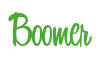 Rendering "Boomer" using Bean Sprout
