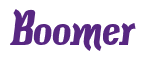 Rendering "Boomer" using Color Bar