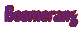 Rendering "Boomerang" using Callimarker