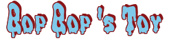 Rendering "Bop Bop's Toy" using Drippy Goo