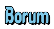 Rendering "Borum" using Callimarker