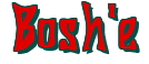 Rendering "Bosh'e" using Bigdaddy
