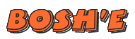 Rendering "Bosh'e" using Comic Strip