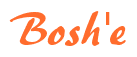Rendering "Bosh'e" using Brush