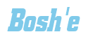 Rendering "Bosh'e" using Boroughs