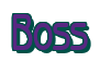 Rendering "Boss" using Beagle