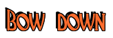 Rendering "Bow down" using Deco