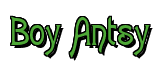 Rendering "Boy Antsy" using Agatha