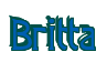 Rendering "Britta" using Agatha
