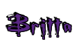 Rendering "Britta" using Buffied