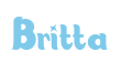Rendering "Britta" using Candy Store