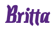 Rendering "Britta" using Color Bar