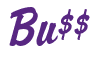 Rendering "Bu$$" using Brisk