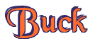 Rendering "Buck" using Black Chancery
