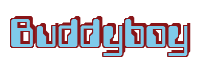 Rendering "Buddyboy" using Computer Font