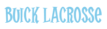 Rendering "Buick LaCrosse" using Cooper Latin