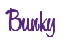 Rendering "Bunky" using Bean Sprout