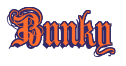 Rendering "Bunky" using Anglican