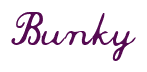 Rendering "Bunky" using Commercial Script