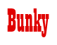 Rendering "Bunky" using Bill Board