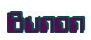 Rendering "Bunon" using Computer Font