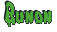 Rendering "Bunon" using Drippy Goo