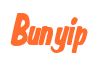 Rendering "Bunyip" using Big Nib