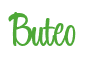 Rendering "Buteo" using Bean Sprout