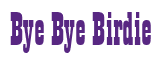 Rendering "Bye Bye Birdie" using Bill Board