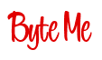 Rendering "Byte Me" using Bean Sprout
