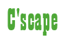 Rendering "C'scape" using Bill Board