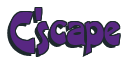 Rendering "C'scape" using Crane