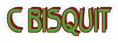 Rendering "C BISQUIT" using Beagle