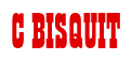 Rendering "C BISQUIT" using Bill Board