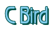 Rendering "C Bird" using Beagle