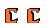 Rendering "C C & Water" using Computer Font
