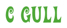 Rendering "C GULL" using ActionIs