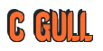 Rendering "C GULL" using Callimarker