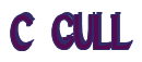 Rendering "C GULL" using Deco