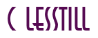 Rendering "C Lesstill" using Anastasia