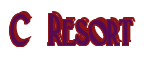 Rendering "C Resort" using Deco