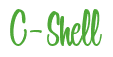Rendering "C-Shell" using Bean Sprout