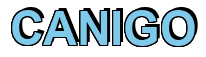 Rendering "CANIGO" using Arial Bold