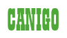 Rendering "CANIGO" using Bill Board