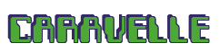 Rendering "CARAVELLE" using Computer Font